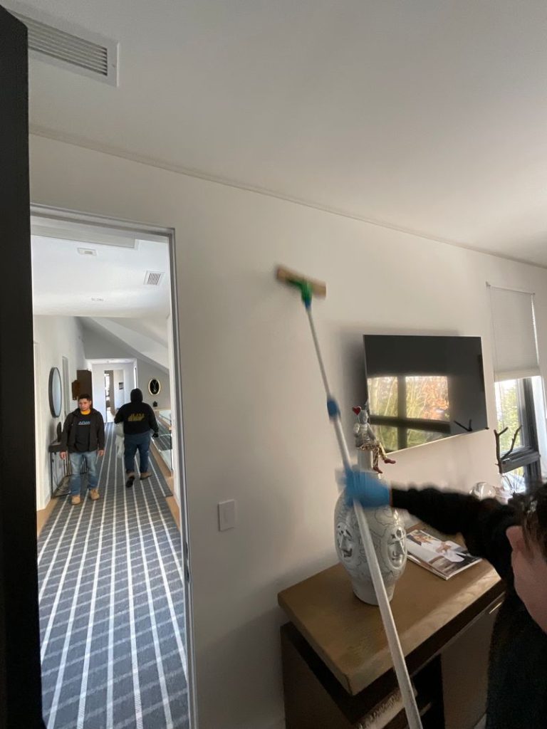 Smoke damage restoration